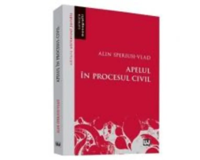 Apelul in procesul civil - Alin Speriusi Vlad
