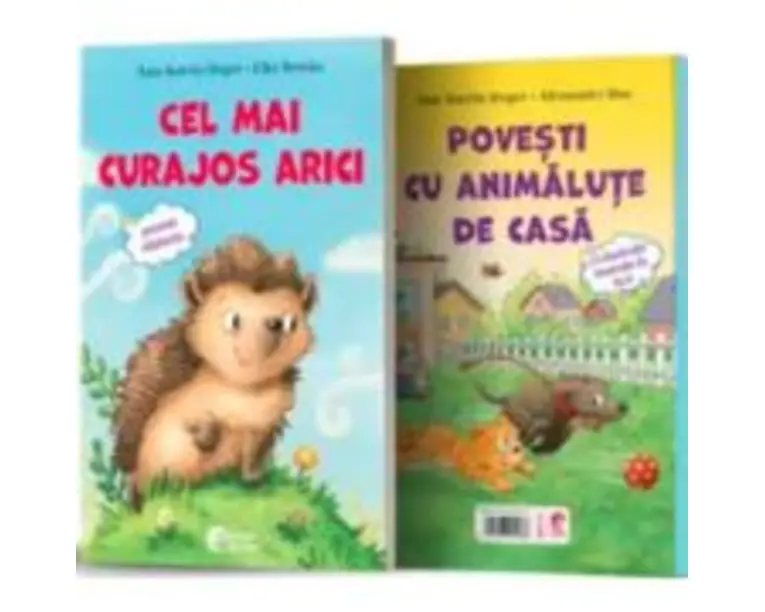 Cel mai curajos arici + Povesti cu animalute de casa - Ann Katrin Heger