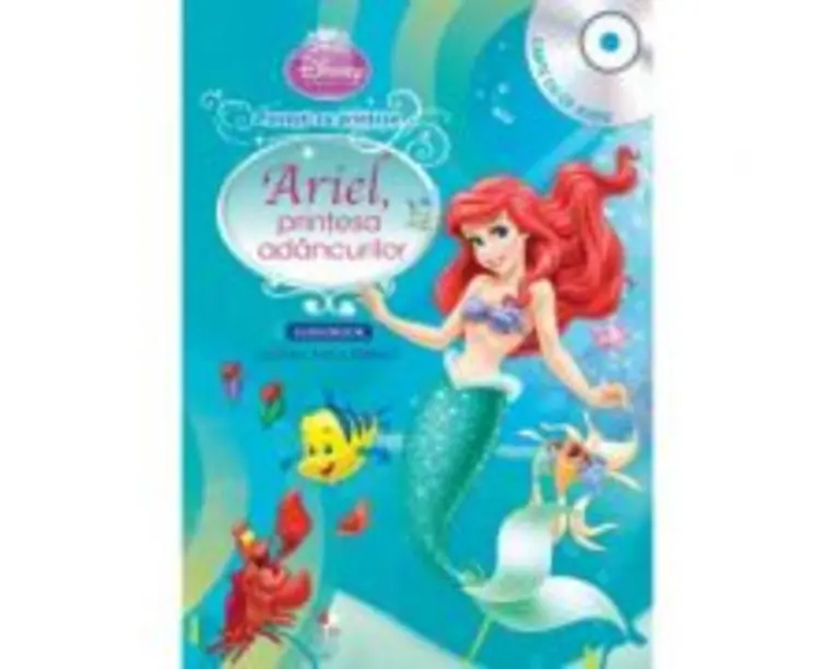 Ariel, printesa adancurilor (Carte + CD audio) - Disney