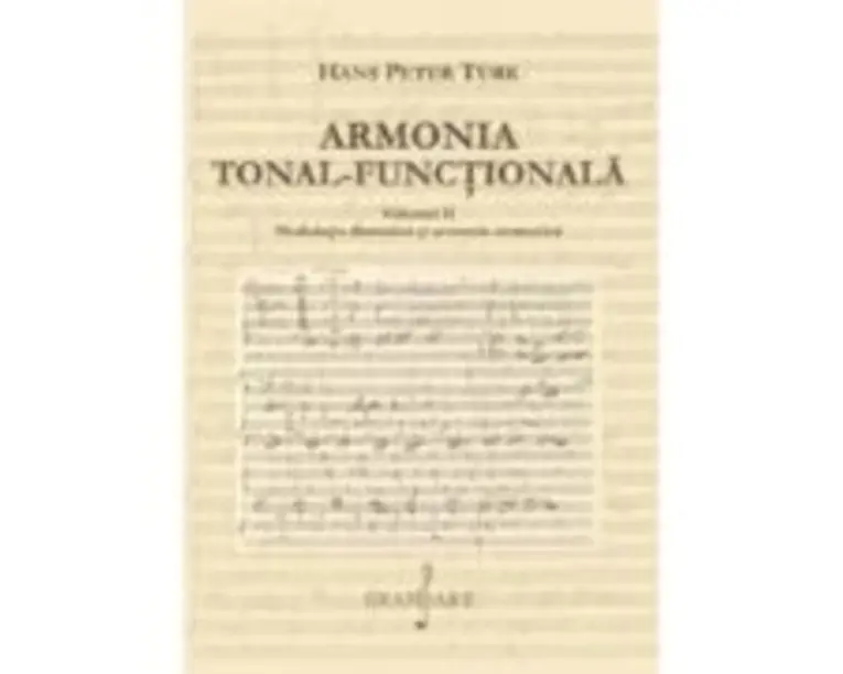 Armonia tonal-functionala, volumul 2 - Hans Peter Turk