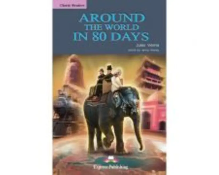 Around the world in 80 days. Retold Set cu CD - Jenny Dooley