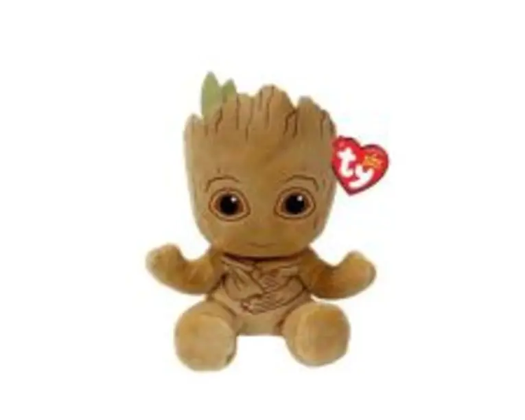 Plus 15 cm Beanie Babies soft Marvel Groot, Ty