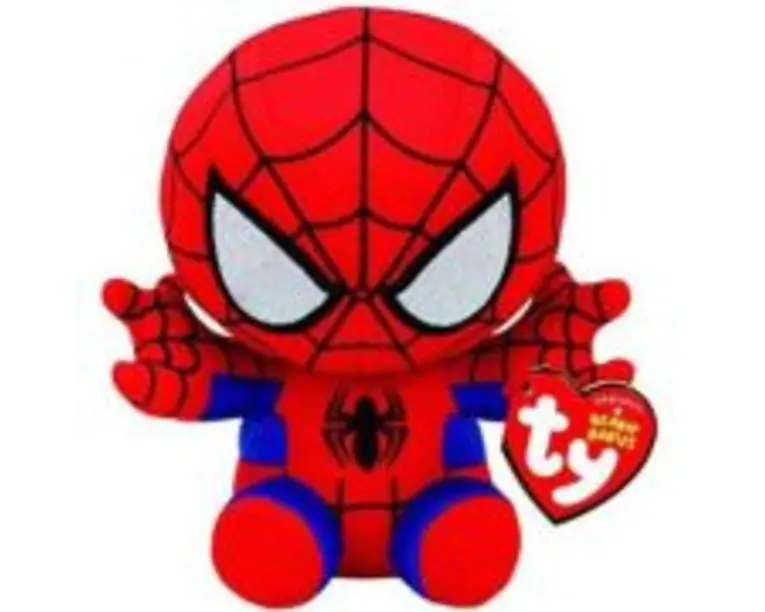 Plus 15 cm Beanie Babies Marvel Spiderman, Ty