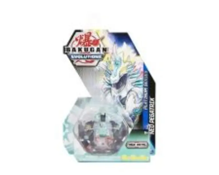 Bakugan S4 metalic Neo Pegatrix alb