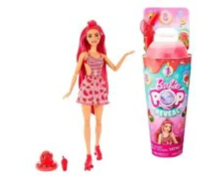 Papusa Barbie watermelon. Barbie Pop reveal