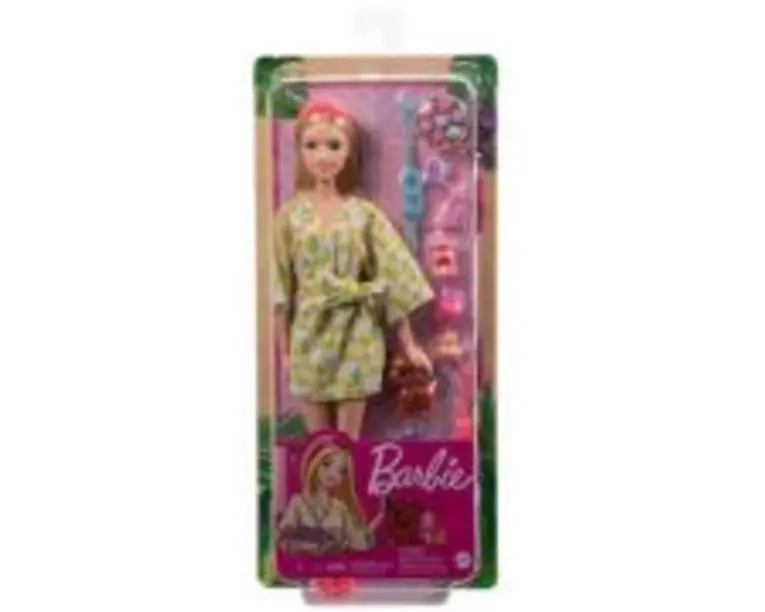 Set de joaca cu accesorii papusa Barbie o zi la spa