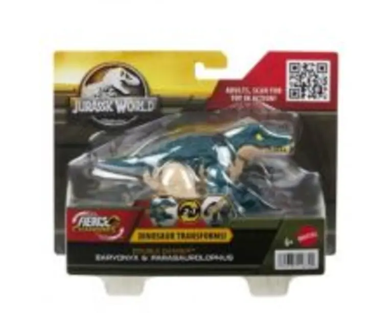 Dinozaur transformabil baryonyx si parasaurolophus, Jurassic World Fierce changers Double Danger