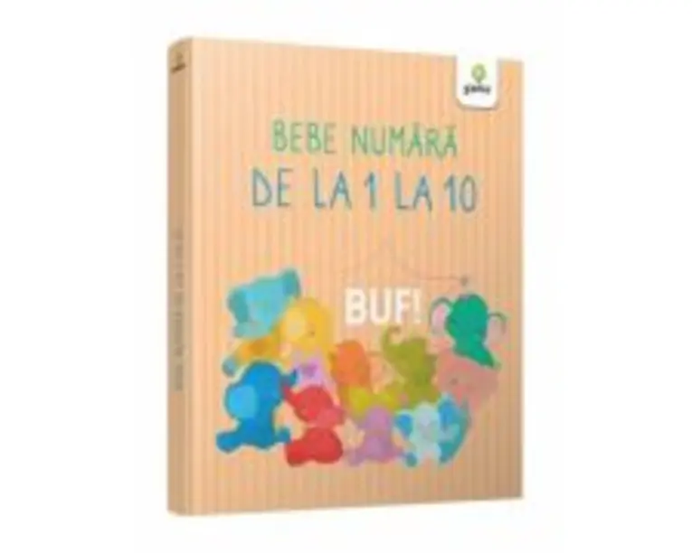 Bebe numara de la 1 la 10. Cartile lui bebe