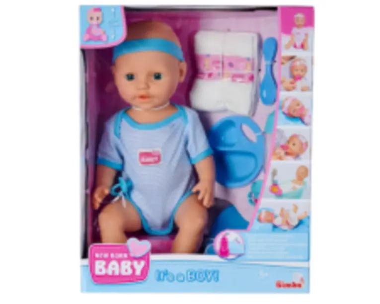 Bebelus, 43 cm, new born baby