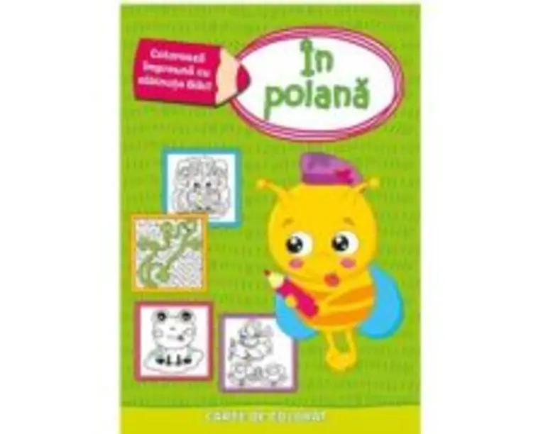 Coloreaza impreuna cu albinuta Bibi! In poiana