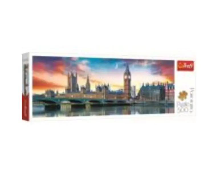 Puzzle panorama Big Ben 500 de piese, Trefl