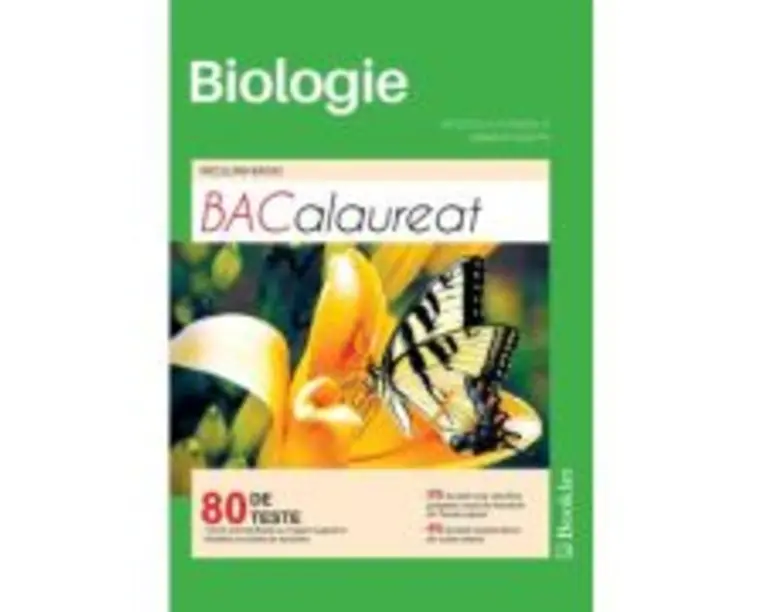 Biologie. Bacalaureat 80 de teste pentru clasele a 9-a si a 10-a - Niculina Badiu