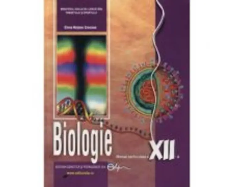 Manual Biologie clasa a 12-a - Elena Hutanu Crocnan