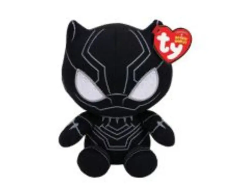 Plus 15 cm Beanie Babies Marvel Black Panther, Ty