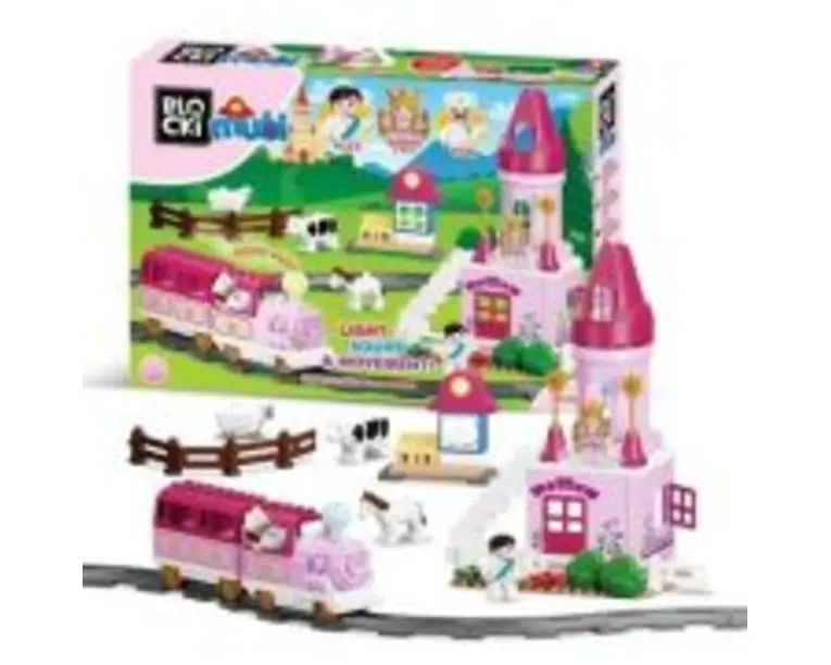 Blocki Mubi. Castelul Magic al printesei Lily, 85 piese