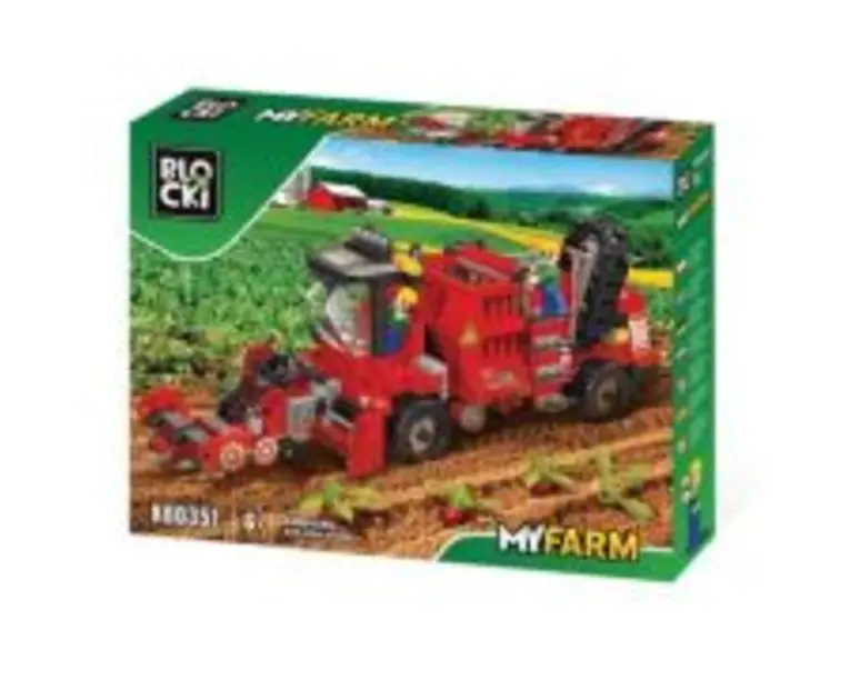 Blocki My Farm. Combina de recoltat sfecla, 456 piese