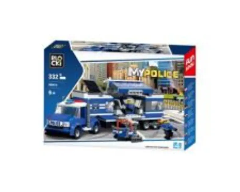 Blocki My Police. Brigada de politie mobila, 332 piese