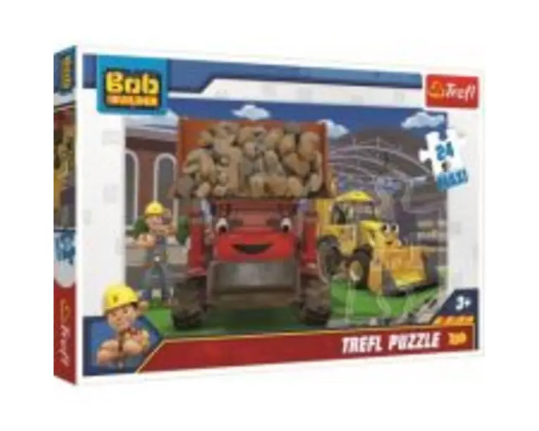 Puzzle Bob constructorul 24 de piese, Trefl