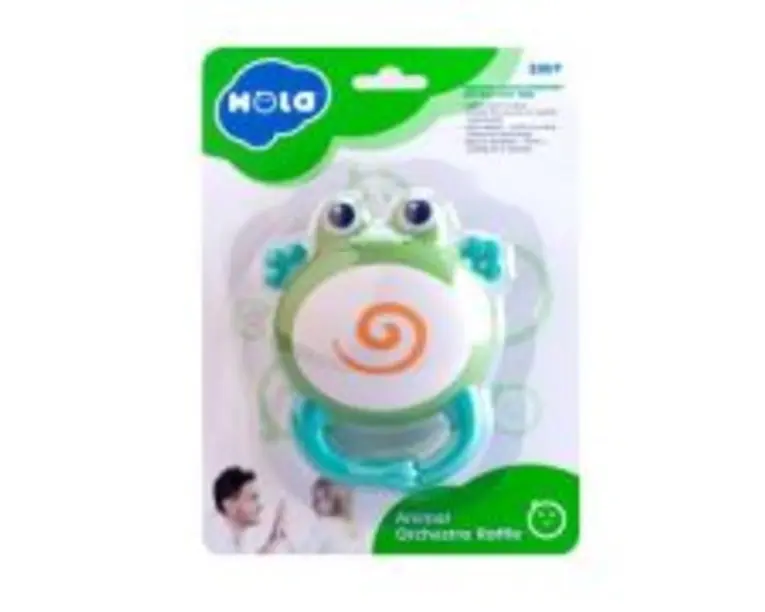 Jucarie zornaitoare broscuta, Hola