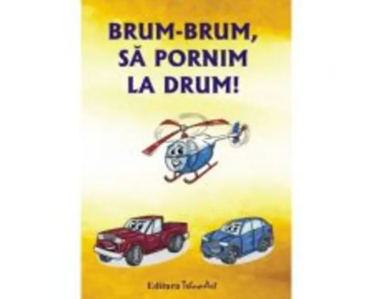Brum-brum, sa pornim la drum! - Set jetoane
