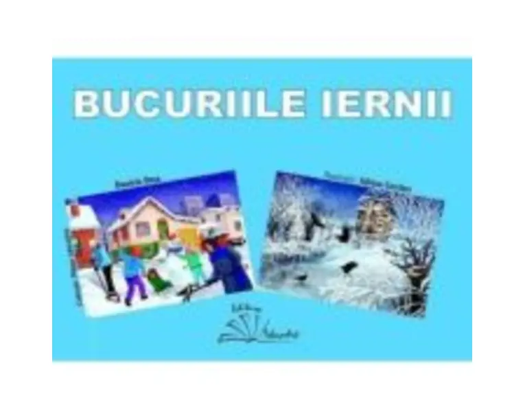 Bucuriile iernii. Set de 8 planse educative - Daniela Dosa, Adrian Cerchez