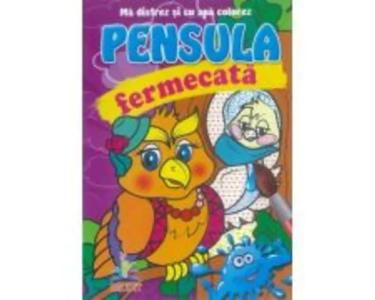 Bufnita - Pensula fermecata - Ma distrez si cu apa colorez