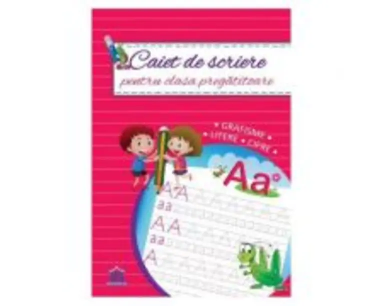 Caiet de scriere pentru clasa pregatitoare
