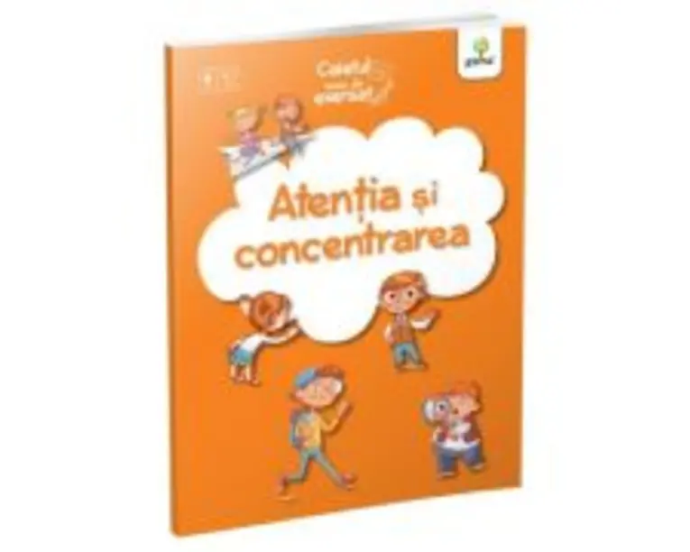 Caietul meu de exersat. Atentia si concentrarea