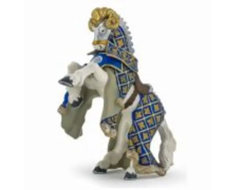 Figurina Papo calul cavalerului berbec