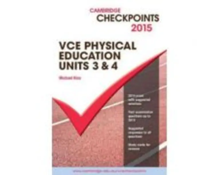 Cambridge Checkpoints VCE Physical Education Units 3 and 4 2015 - Michael Kiss
