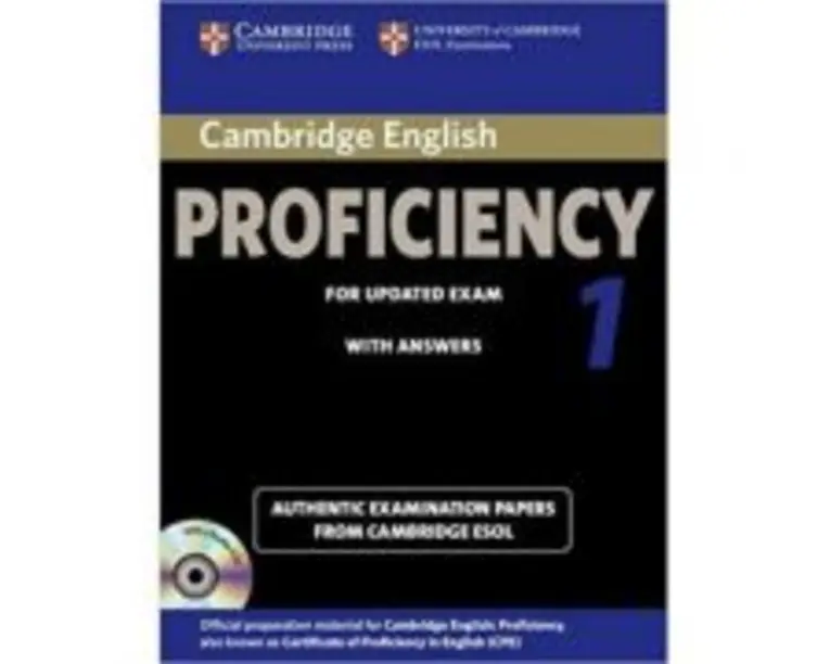 Cambridge English: Proficiency 1 for Updated Exam - Self-study Pack (Student's Book with Answers and 2x Audio CDs)