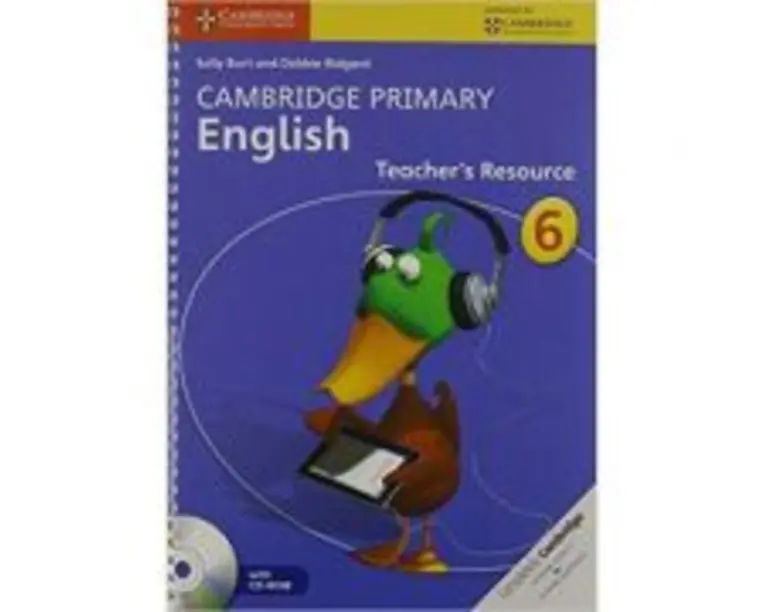 Cambridge Primary English Stage 6 Teacher's Resource Book with CD-ROM - Sally Burt, Debbie Ridgard