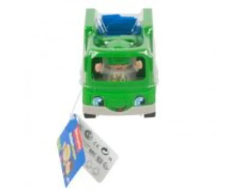 Vehicul camion reciclare 10 cm Fisher Price Little people