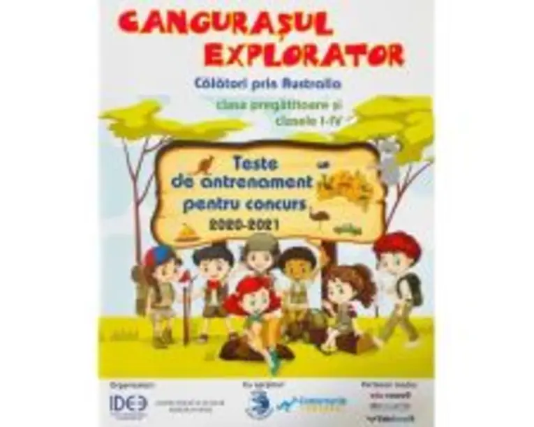 Cangurasul explorator 2020-2021. Revista de antrenament pentru clasa pregatitoare si clasele 1-4