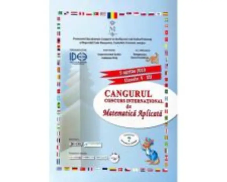 Matematica distractiva, clasele 5-12 (2019). Proiectul International de Matematica Aplicata Cangurul