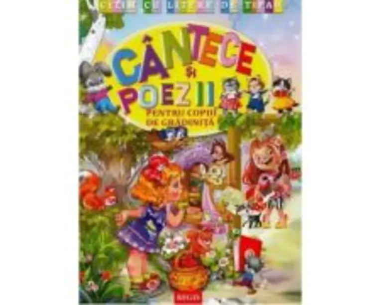Citim cu litere de tipar. Cantece si poezii pentru copiii de gradinita