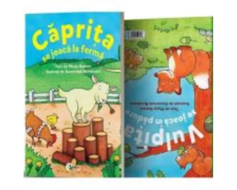 Caprita se joaca la ferma. Vulpita se joaca in padure - Marja Baeten