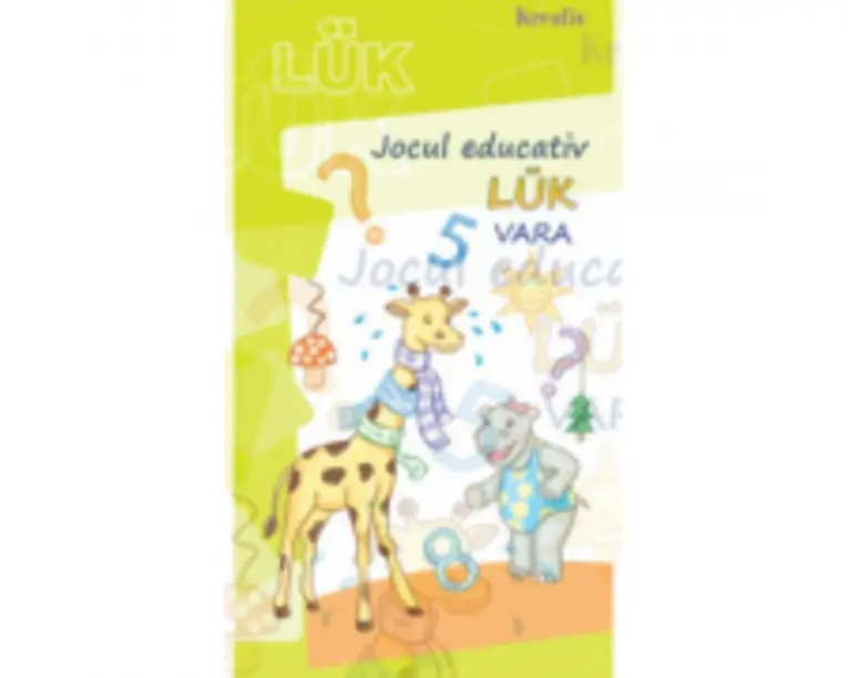 Auxiliar pentru clasa I Jocul educativ LÜK Vara