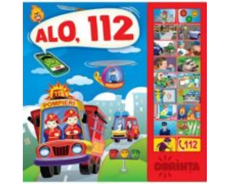 Carte cu sunete. Alo, 112