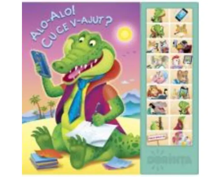 Carte cu sunete. Alo-Alo! Cu ce v-ajut? - Inesa Tautu