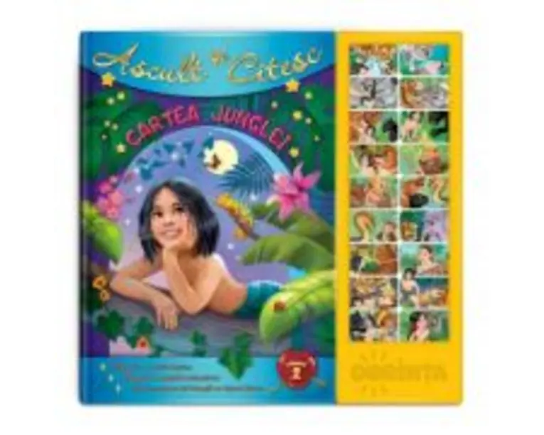 Carte cu sunete. Cartea Junglei