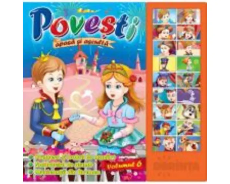 Carte cu sunete. Povesti, volumul 6