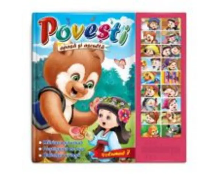 Carte cu sunete. Povesti, volumul 7