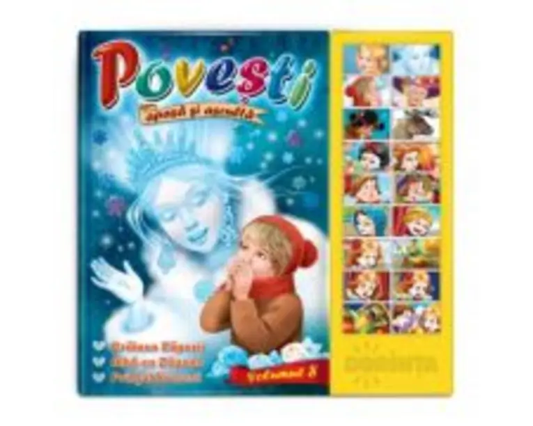 Carte cu sunete. Povesti, volumul 8
