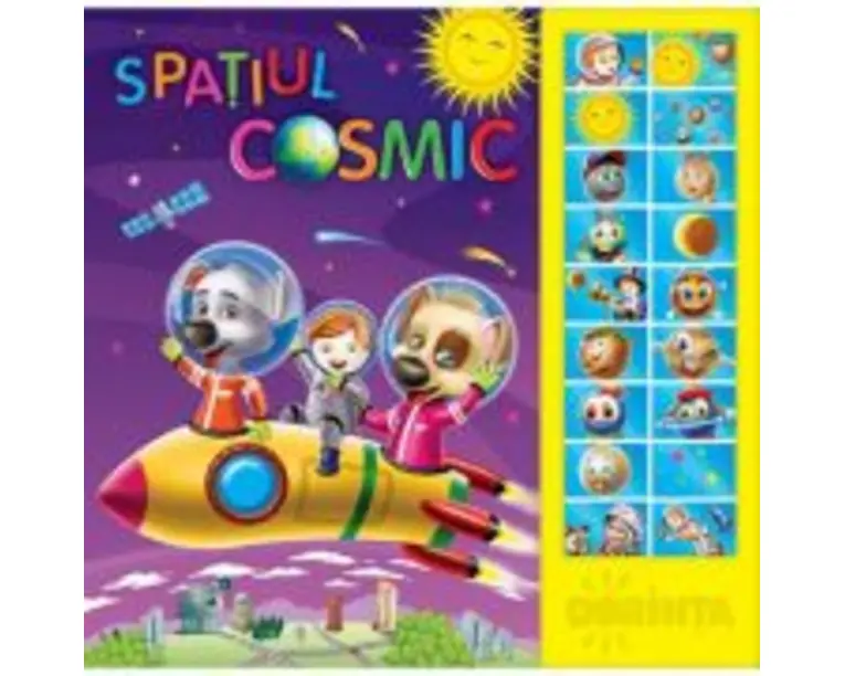 Carte cu sunete. Spatiul cosmic