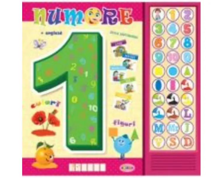 Carte cu sunete. Numere - Inesa Tautu