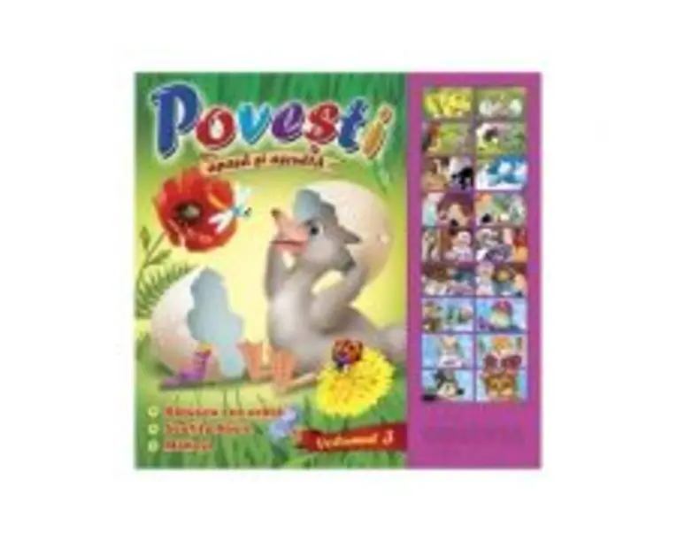 Carte cu sunete. Povesti, volumul 3