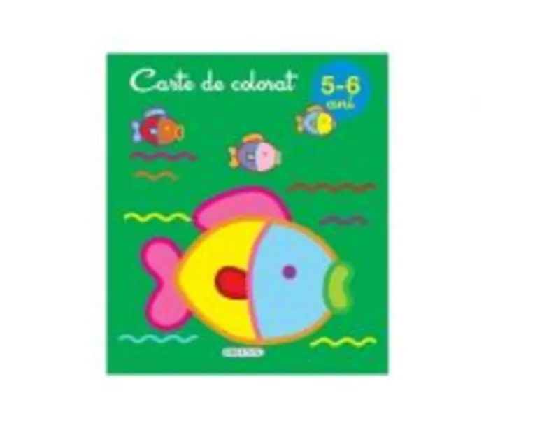 Carte de colorat 5-6 ani