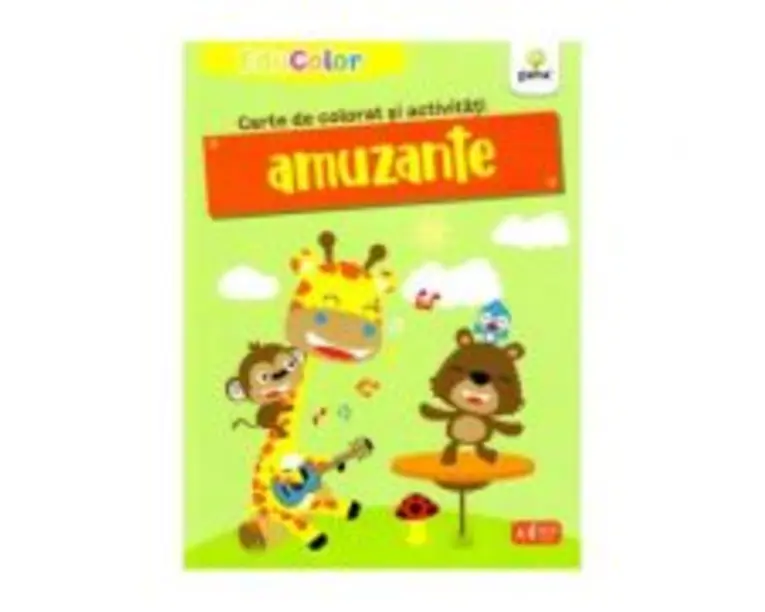 Carte de colorat si activitati amuzante