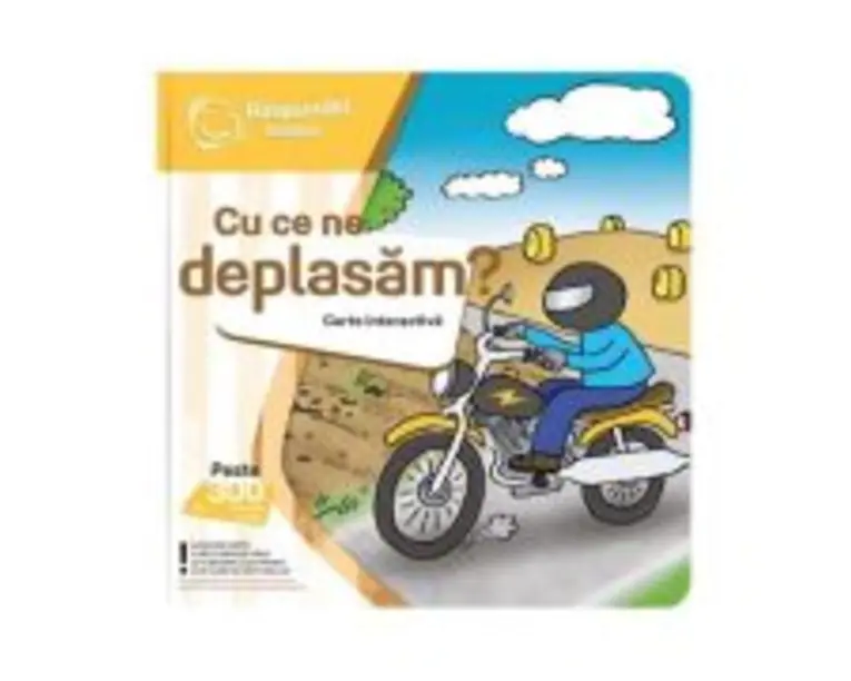 Raspundel Istetel, carte interactiva Cu ce ne deplasam